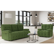 Leabhrán Sleek Velvet 3+1 Recliner Sofa Set Manual Nó Leictreach Rogha