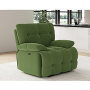 Sleek Velvet 3+1 Recliner Sofa Set Manual Or Electric Option