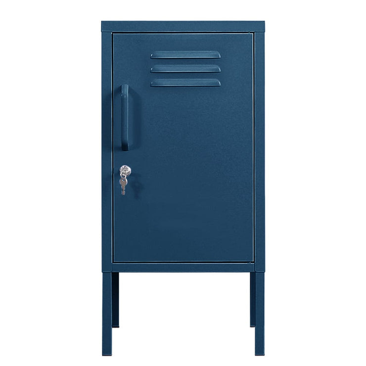 Steel Lush® Night Stand Cabinet With Adjustable Shelf And Locker