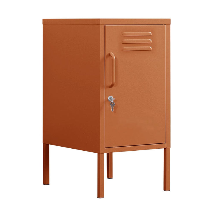 Steel Lush® Night Stand Cabinet With Adjustable Shelf And Locker