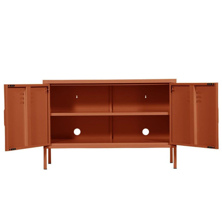 Steel Lush® TV Stand Cabinet With Adjustable Shelf