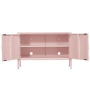 Steel Lush® TV Stand Cabinet With Adjustable Shelf