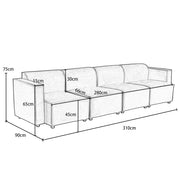 Tessa Modular 4 Seater Sofa