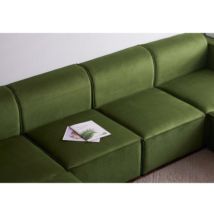 Tessa Modular 4 Seater Sofa with 2 Ottomans