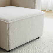 Tessa Modular 4 Seater Sofa with 2 Ottomans