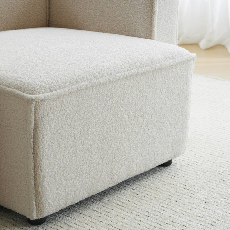 Tessa Modular 4 Seater Sofa with 2 Ottomans