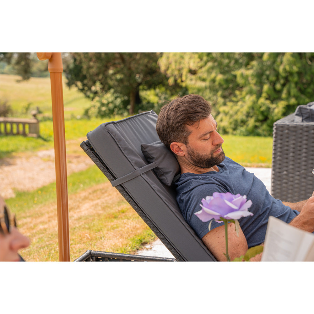 Vancouver Rattan Sun Lounger Set