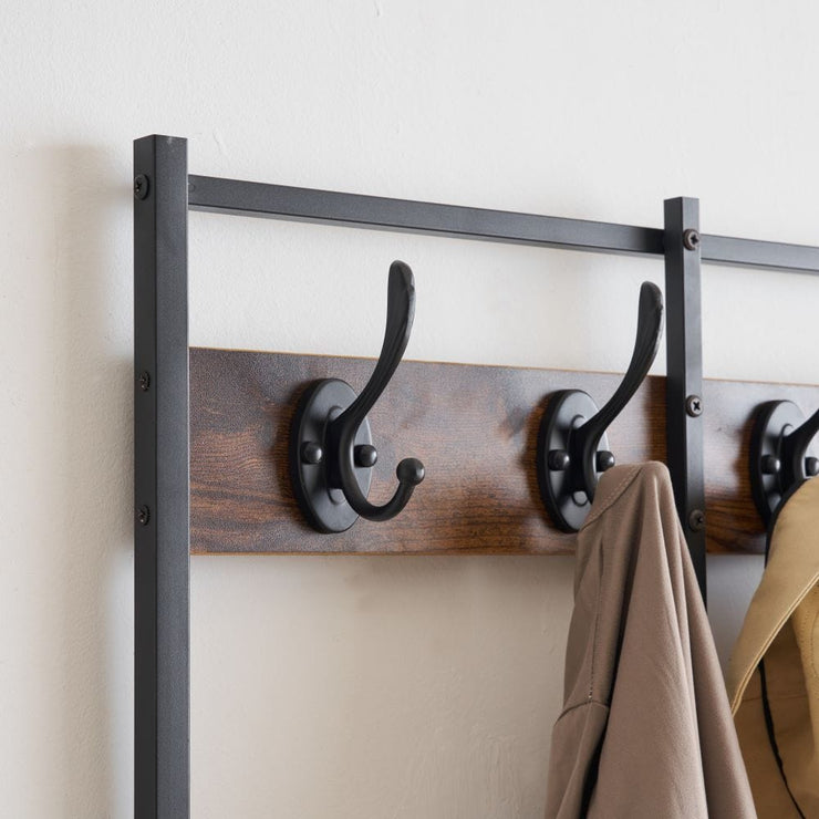 Belluno Industrial Style Coat Rack Stand