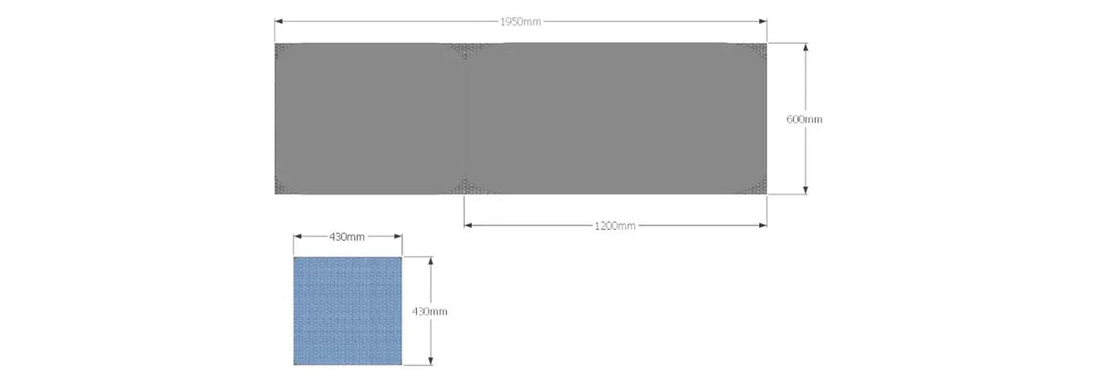 Vancouver Rattan Sun Lounger Set In Grey