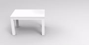 Agata 120cm - 240cm Transformer Table High Gloss Extending Dining Table