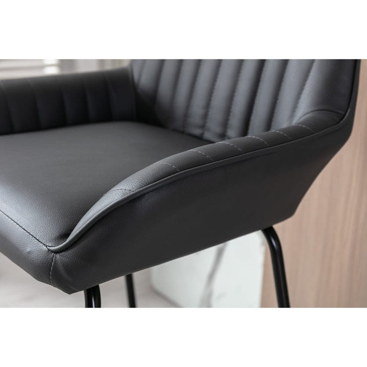 Kali PU Bar Stool Padded Bar Chair