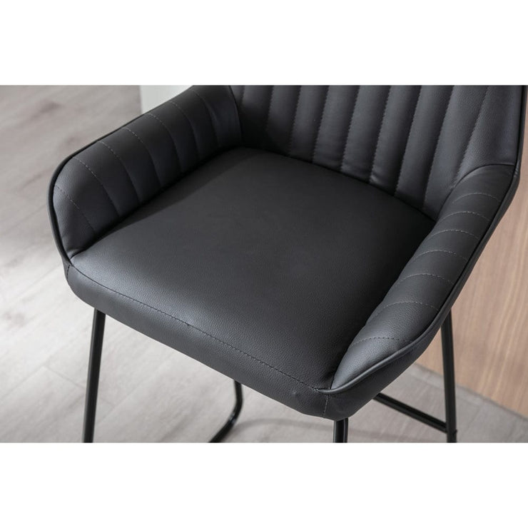 Kali PU Bar Stool Padded Bar Chair