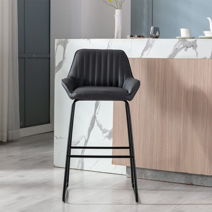 Kali PU Bar Stool Padded Bar Chair