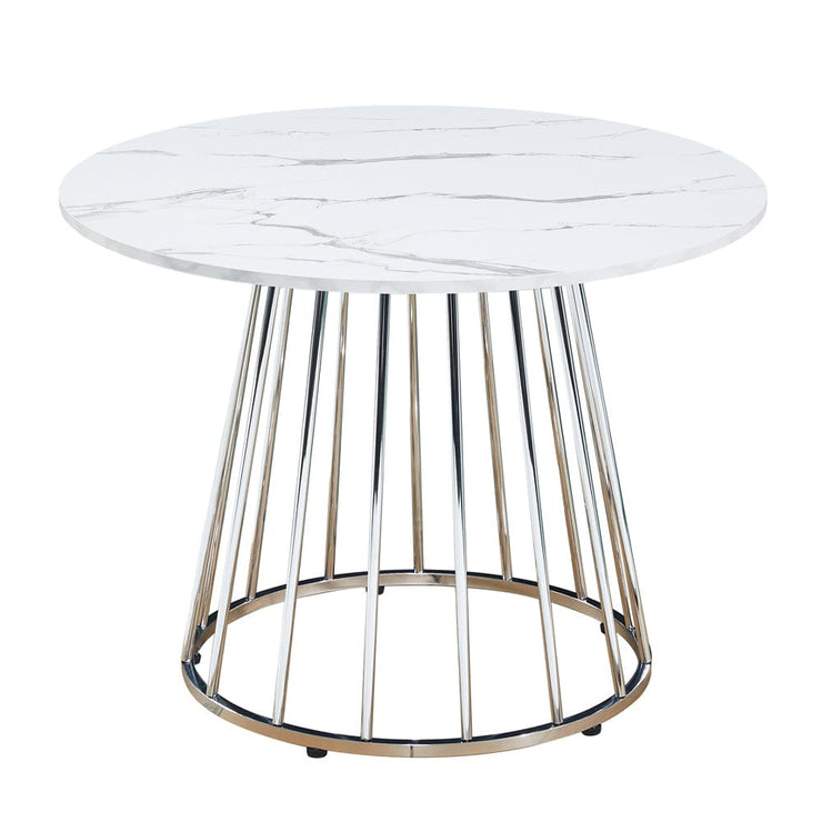 Etta 100cm 4-6 people Round Pedestal Dining Table