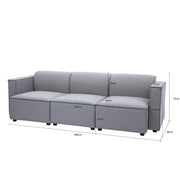 Tessa Modular 3 Seater Sofa with Chaise