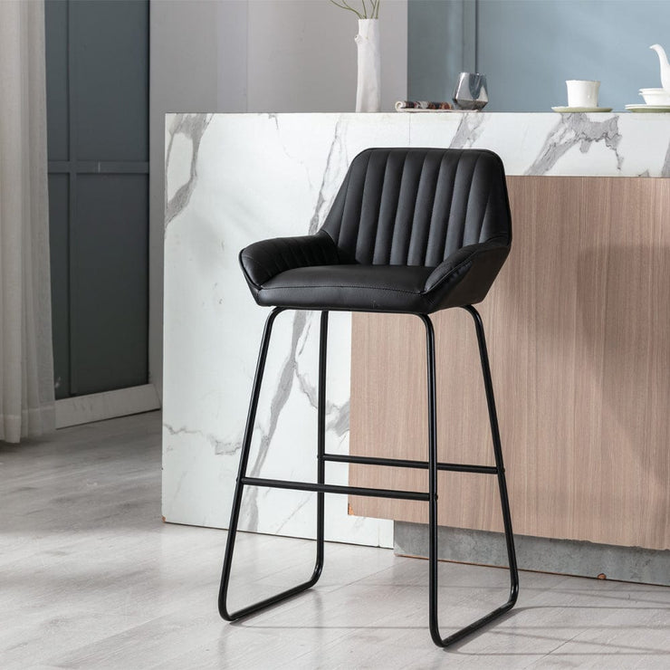 Kali PU Bar Stool Padded Bar Chair