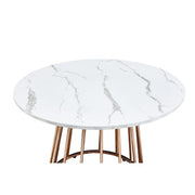 Etta 100cm 4-6 people Round Pedestal Dining Table