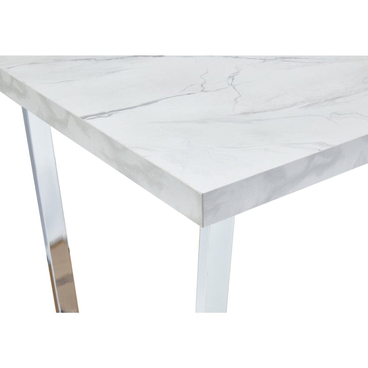 Etta 150cm Marble Effect Trestle 6-8 people Dining Table