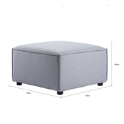 Tessa Modular 3 Seater Corner Sofa with Ottoman