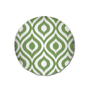 Ashcraft Waterproof Outdoor Scatter Cushion Set in Green Pattern