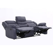 Revere  3+2 Grey Fabric Recliner Sofa Set