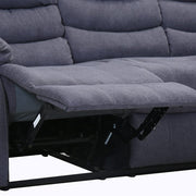 Revere  3+2 Grey Fabric Recliner Sofa Set