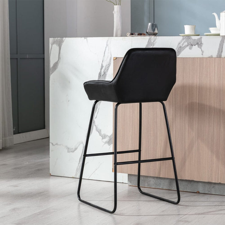 Kali PU Bar Stool Padded Bar Chair