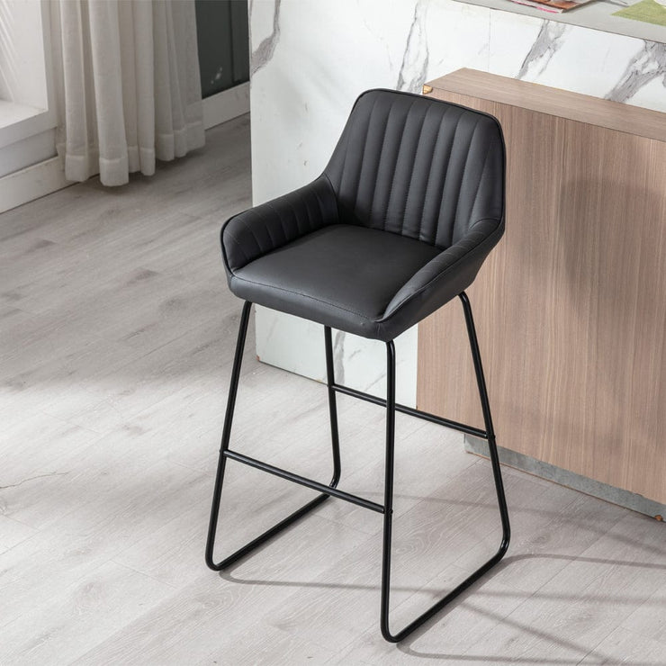 Kali PU Bar Stool Padded Bar Chair