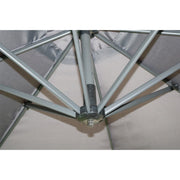 Cantilever Banana Aluminium OverHanging Parasol with Base