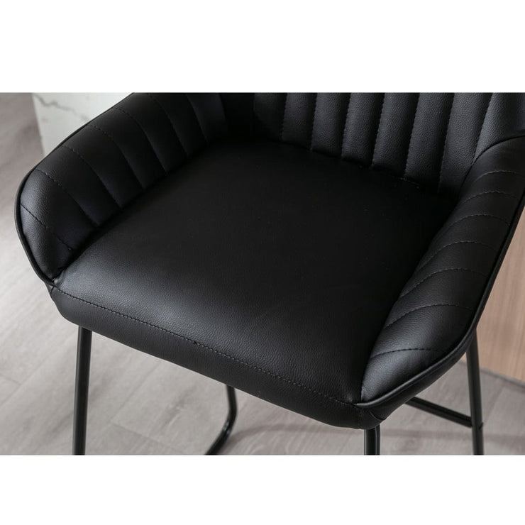 Kali PU Bar Stool Padded Bar Chair