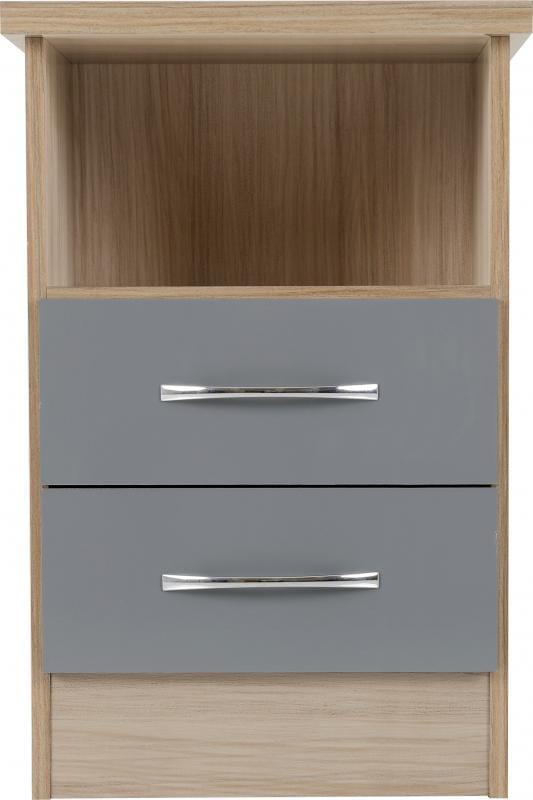 Agata 2 Drawer Bedside Table, Bedroom Furniture, Furniture Maxi, Furniture Maxi