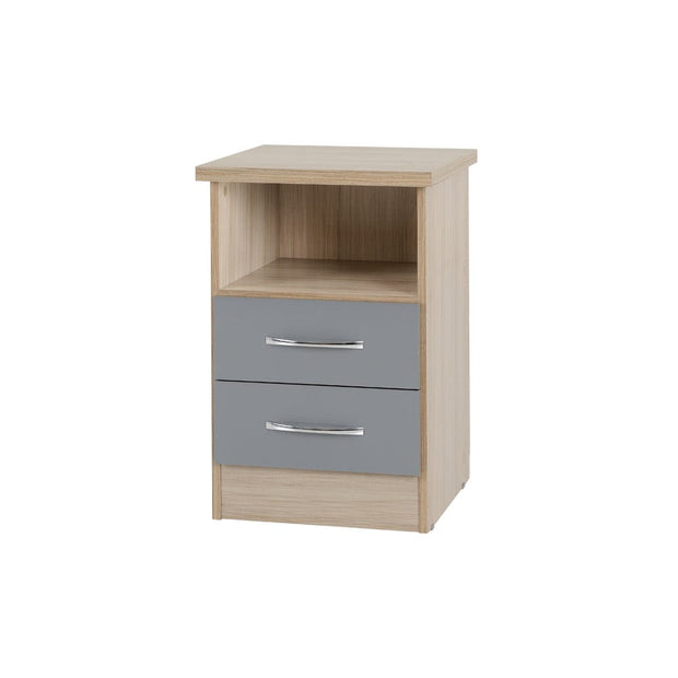 Agata 2 Drawer Bedside Table | Furniture Maxi