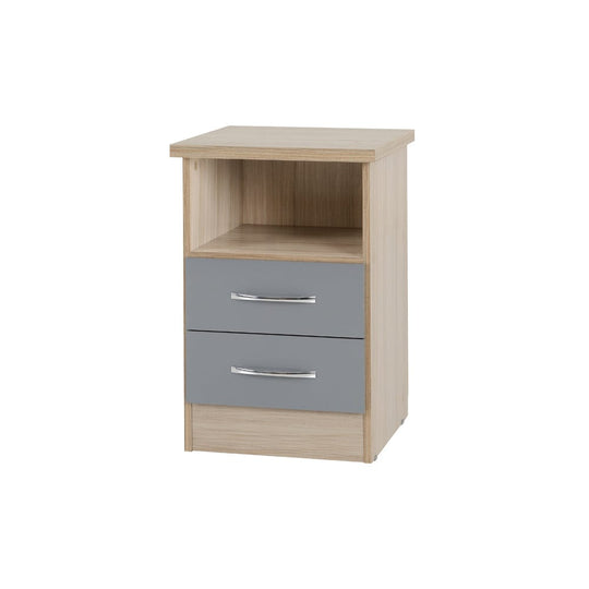 Agata 2 Drawer Bedside Table