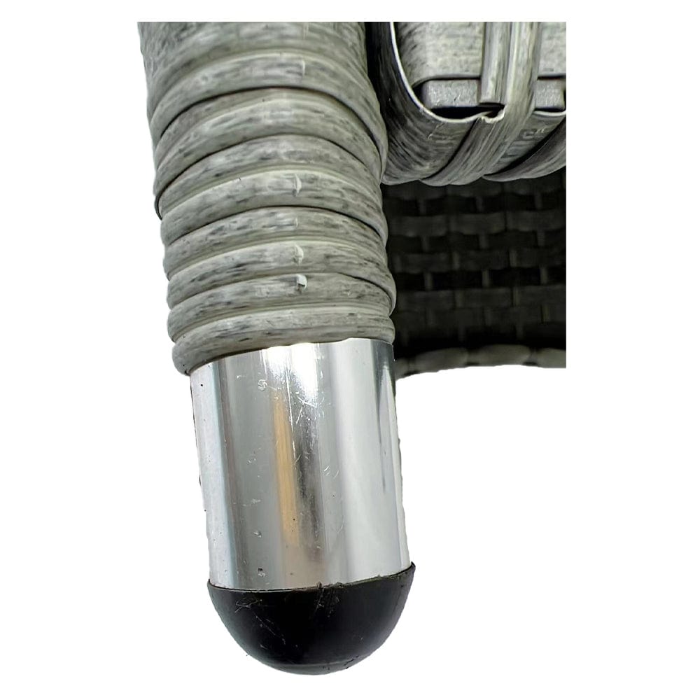 Aura 2 Seater Armchair Bistro Set Garden Rattan Set with Raincover