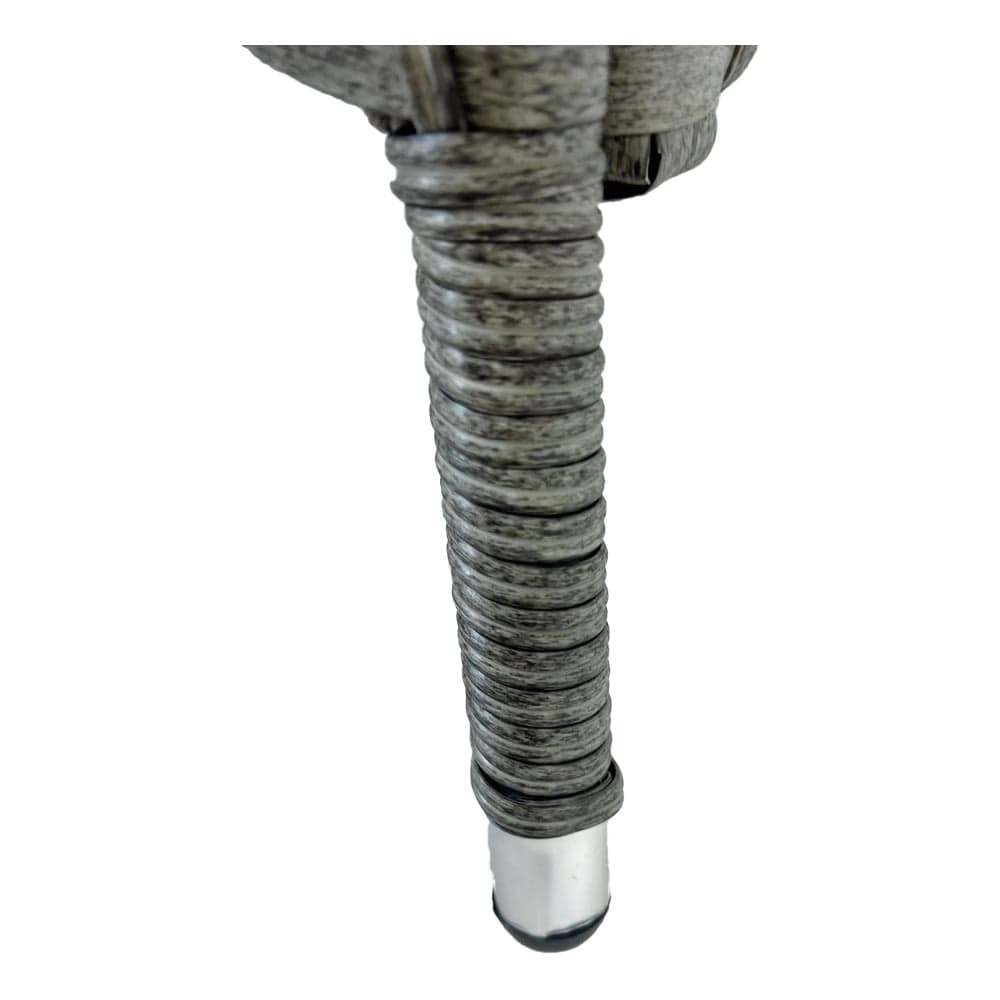 Aura 2 Seater Armchair Bistro Set Garden Rattan Set with Raincover