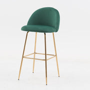 Aurora Velvet Bar Stool - Set Of 2