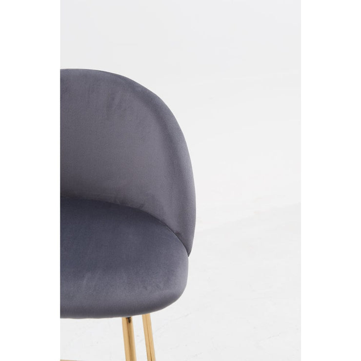 Aurora Velvet Bar Stool - Set Of 2