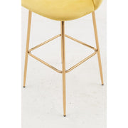 Aurora Velvet Bar Stool - Set Of 2