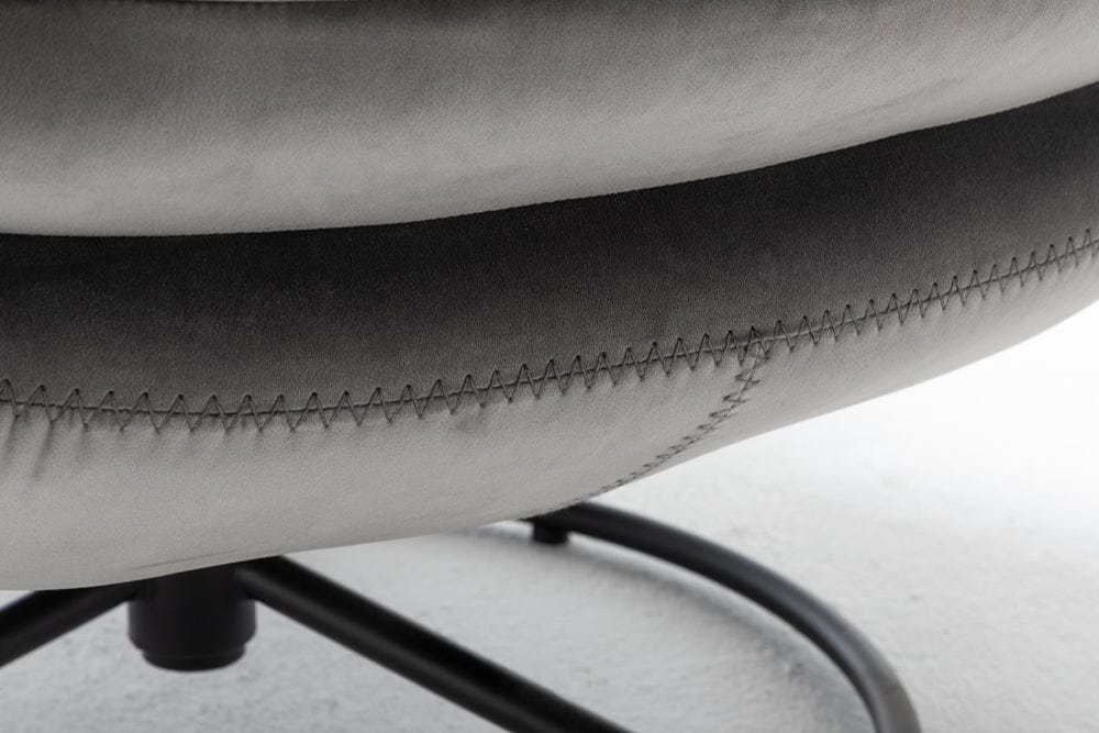 Sol Swivel Chair With Footstool