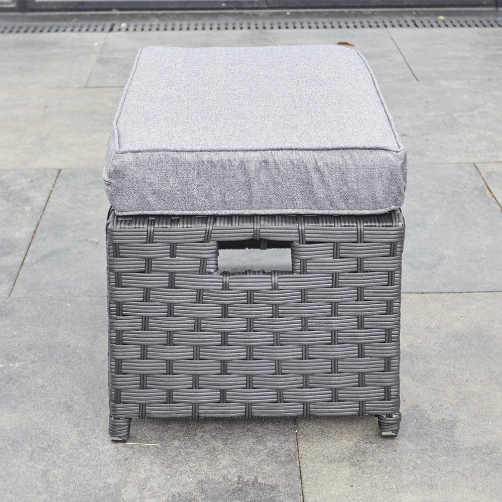 Barcelona Black Modular 8 Seater Rattan Corner Sofa Set, Garden Furniture, Furniture Maxi, Furniture Maxi