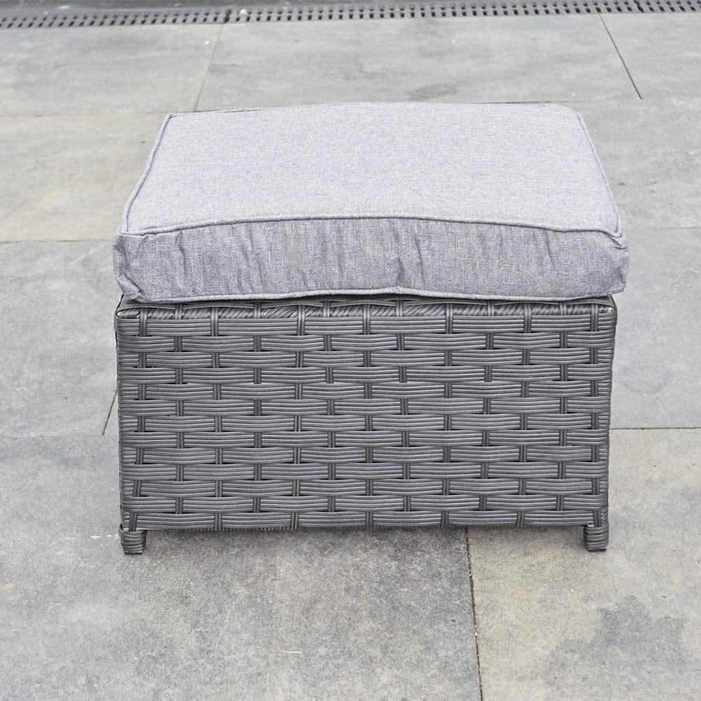 Barcelona Black Modular 8 Seater Rattan Corner Sofa Set, Garden Furniture, Furniture Maxi, Furniture Maxi