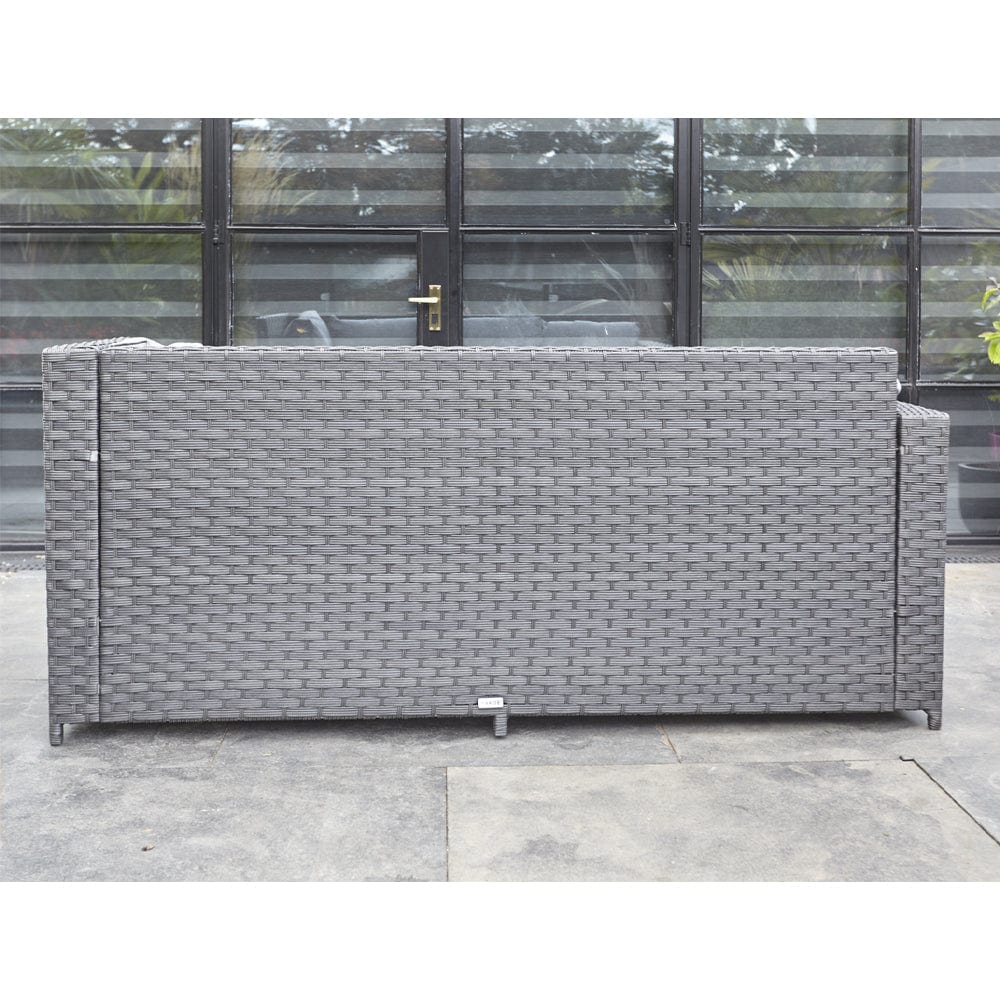 Barcelona Black Modular 8 Seater Rattan Corner Sofa Set, Garden Furniture, Furniture Maxi, Furniture Maxi