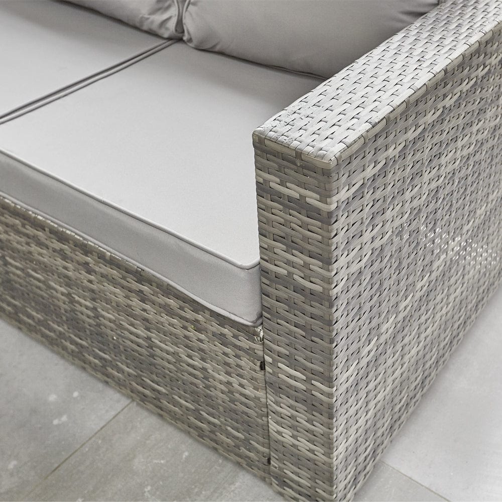 Barcelona Grey Modular 8 Seater Rattan Corner Sofa Set, Garden Furniture, Furniture Maxi, Furniture Maxi