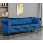 Chesterfield 3+2 Seater Velvet Sofa Set