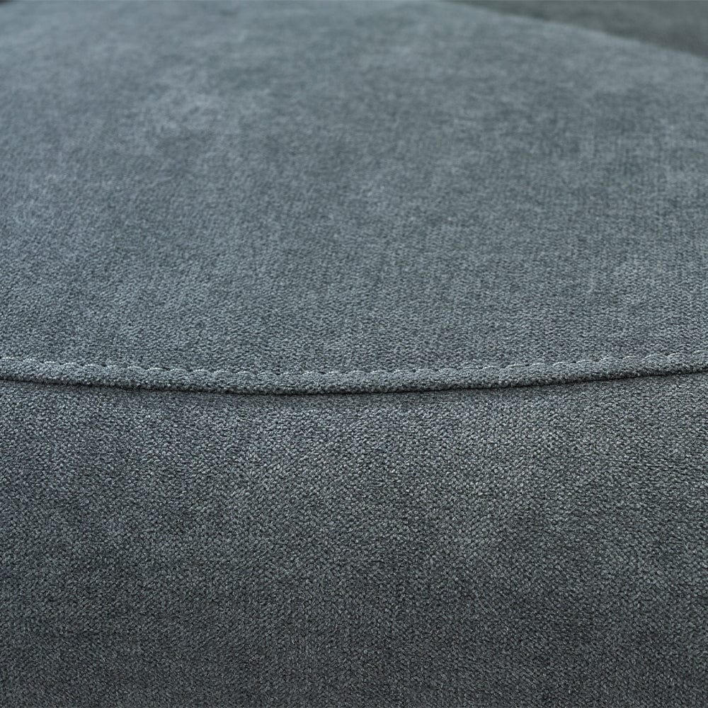 Dark grey sofa fabric top