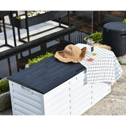 Cargo Plastic Outdoor Storage Box Lidded Storage Bins Storage Container