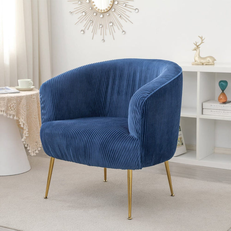 Emily Velvet Accent Armchair