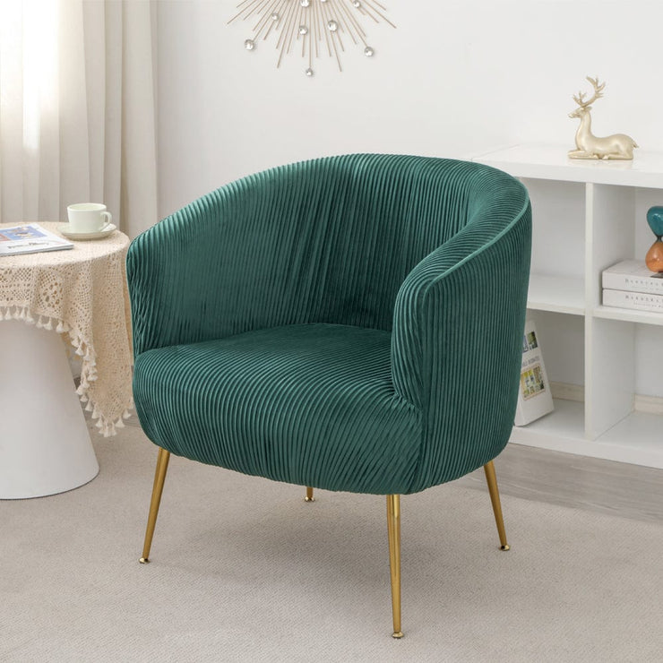 Emily Velvet Accent Armchair