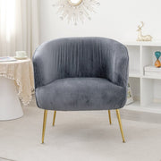 Emily Velvet Accent Armchair