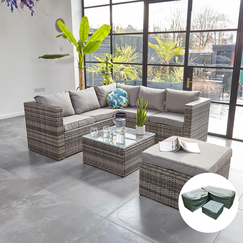 Vancouver 9 seater sale rattan
